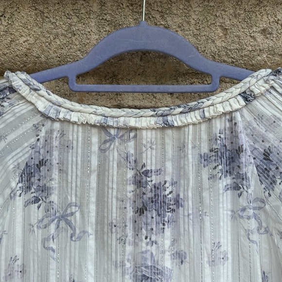 LoveShackFancy finch dress. Misty sea. NWT. Size 12. Beautiful dress. - Picture 14 of 14